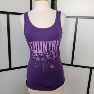 NWT ACM 50th anniversary country music awards tank